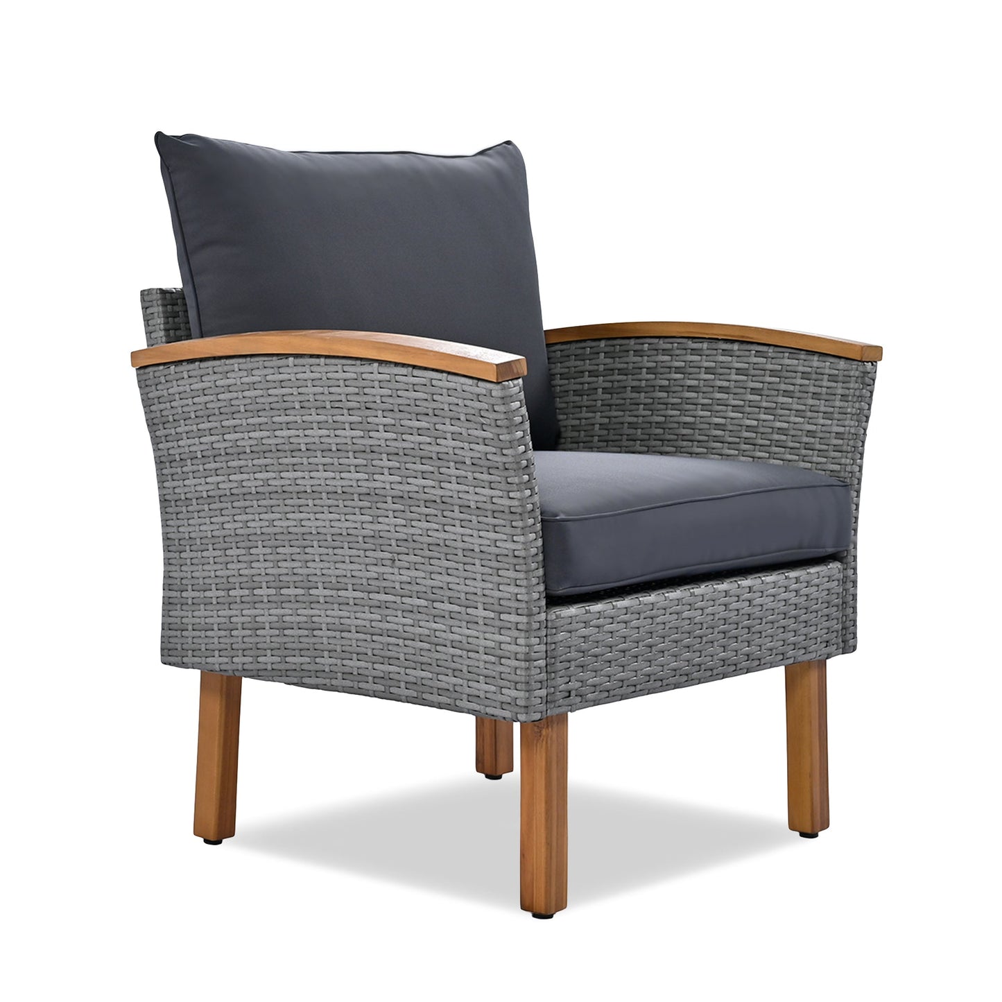 9-Piece Patio Rattan Furniture Set, Outdoor Conversation Set