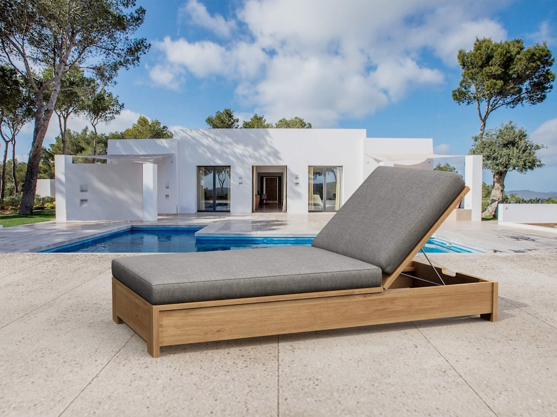 Madera Sun Lounger - GREAT BEACH HOUSE