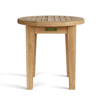 BRIANNA 20" ROUND SIDE TABLE - GREAT BEACH HOUSE