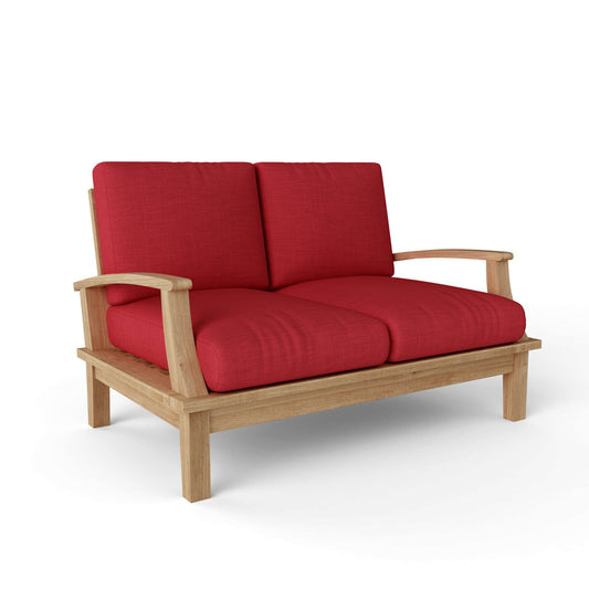 BRIANNA DEEP SEATING LOVESEAT - GREAT BEACH HOUSE