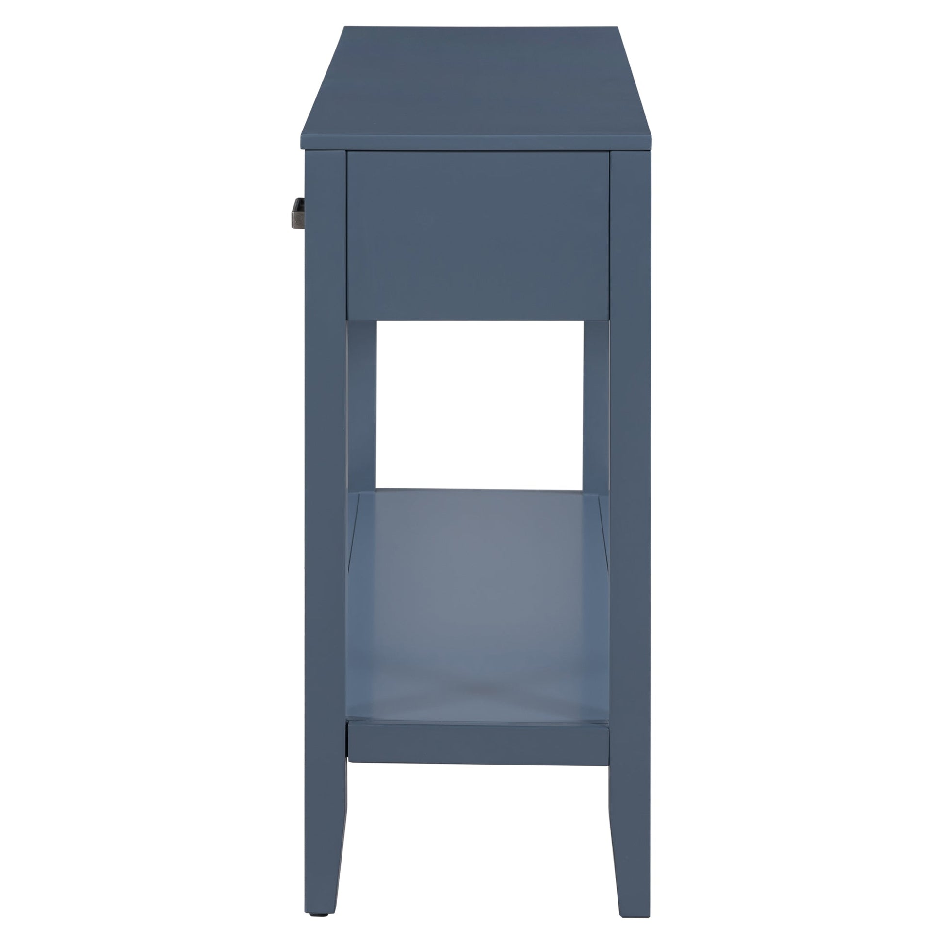 Contemporary 3 - Drawer Console Table with 1 Shelf, Entrance Table - GREAT BEACH HOUSE