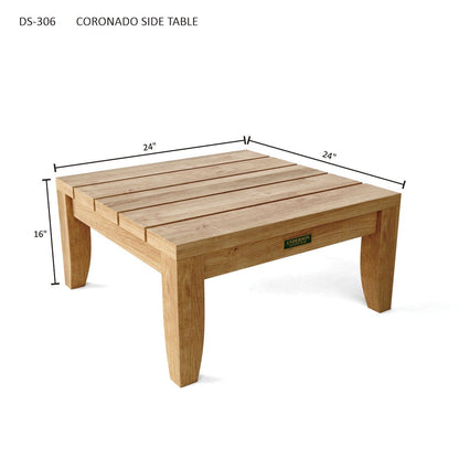 CORONADO SIDE TABLE - GREAT BEACH HOUSE