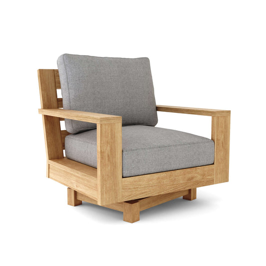 Madera Swivel Armchair - GREAT BEACH HOUSE