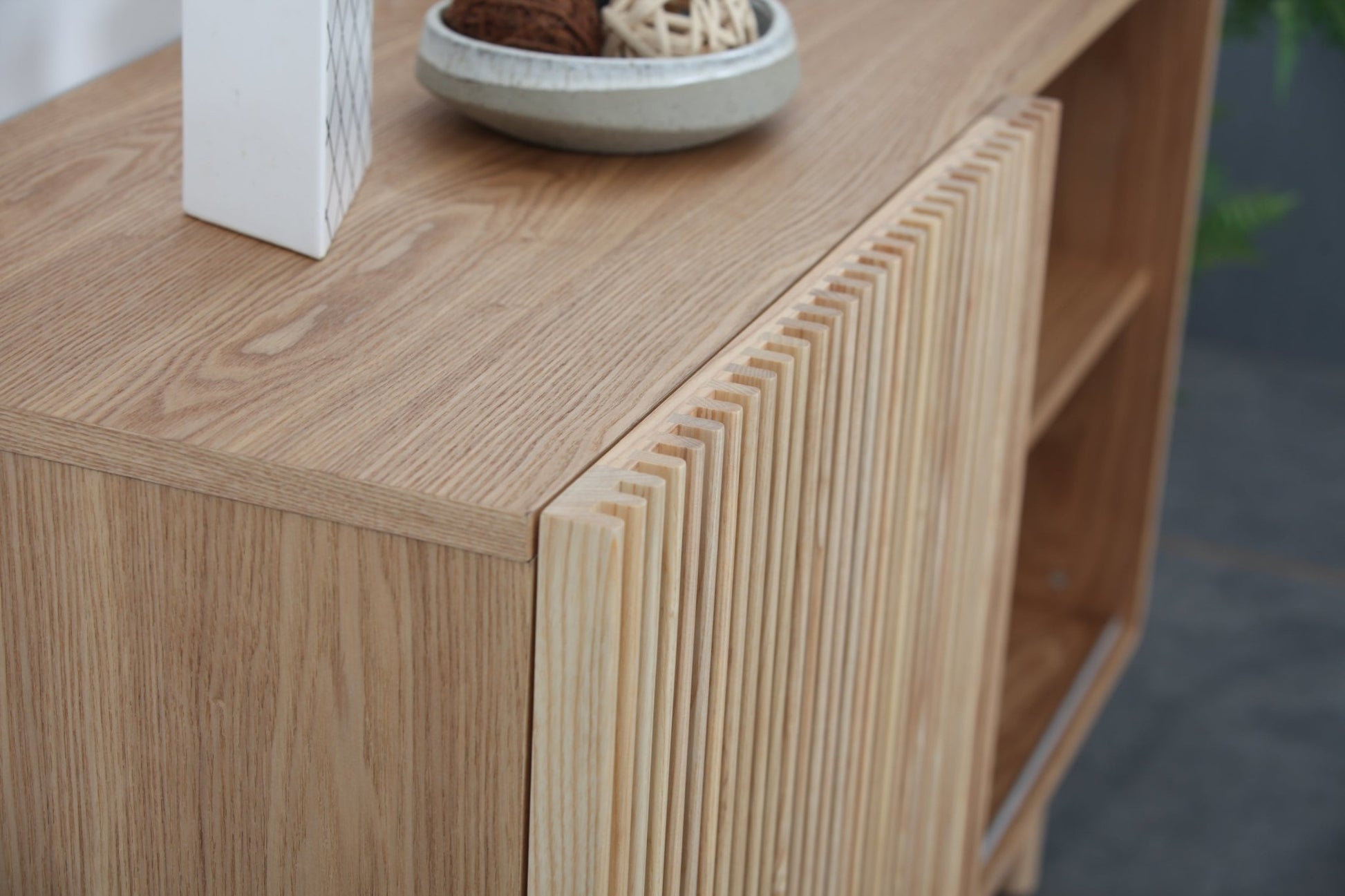 Modern Sideboard with 4 Cabinet, Storage Cabinet, TV Stand - GREAT BEACH HOUSE