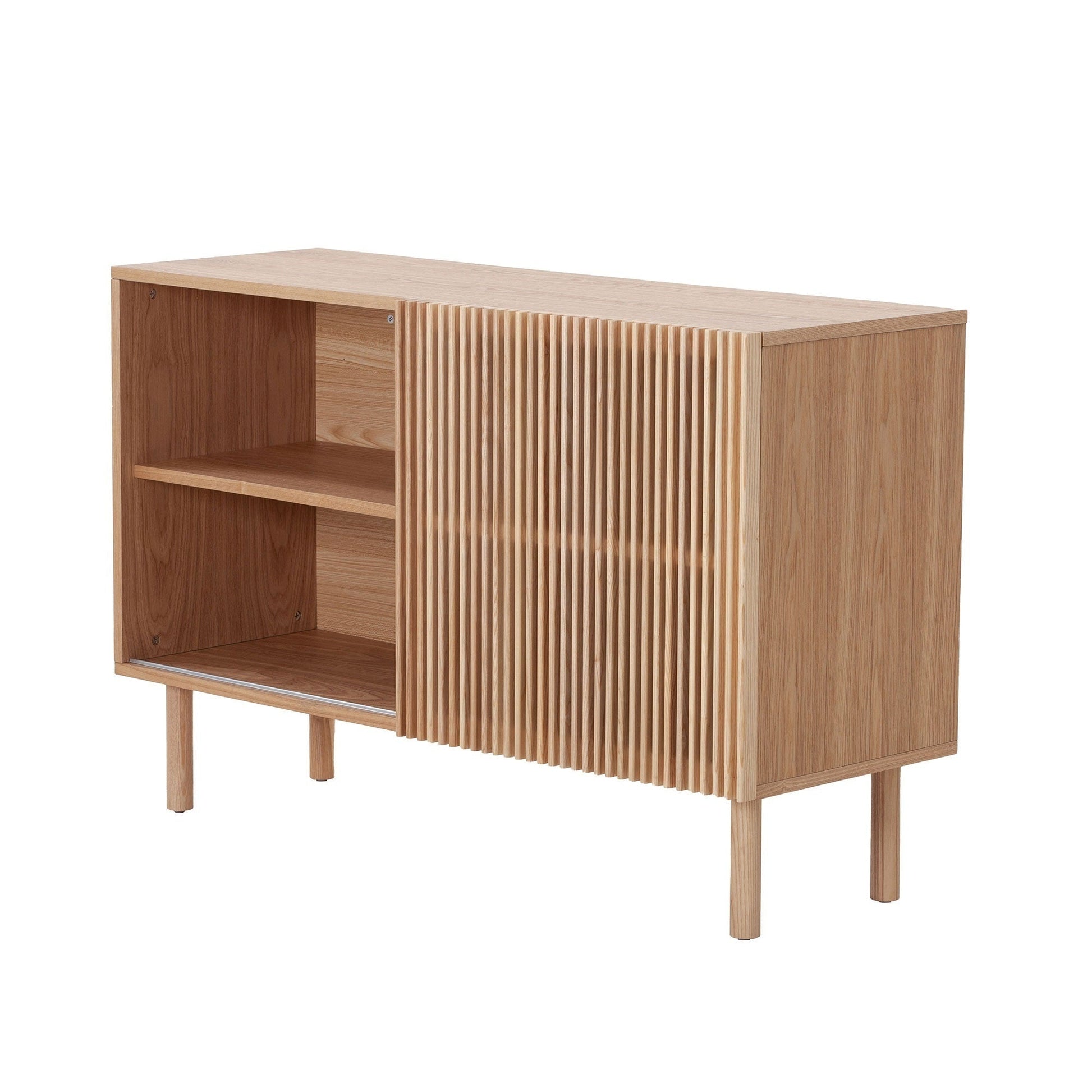 Modern Sideboard with 4 Cabinet, Storage Cabinet, TV Stand - GREAT BEACH HOUSE